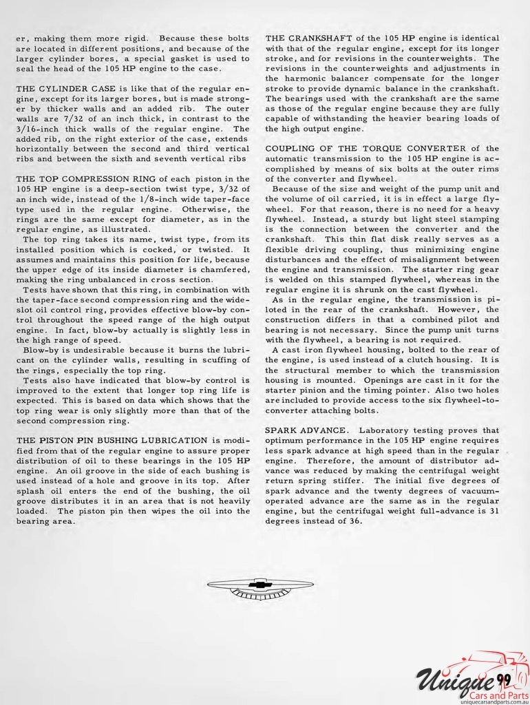 1950 Chevrolet Engineering Features Brochure Page 49